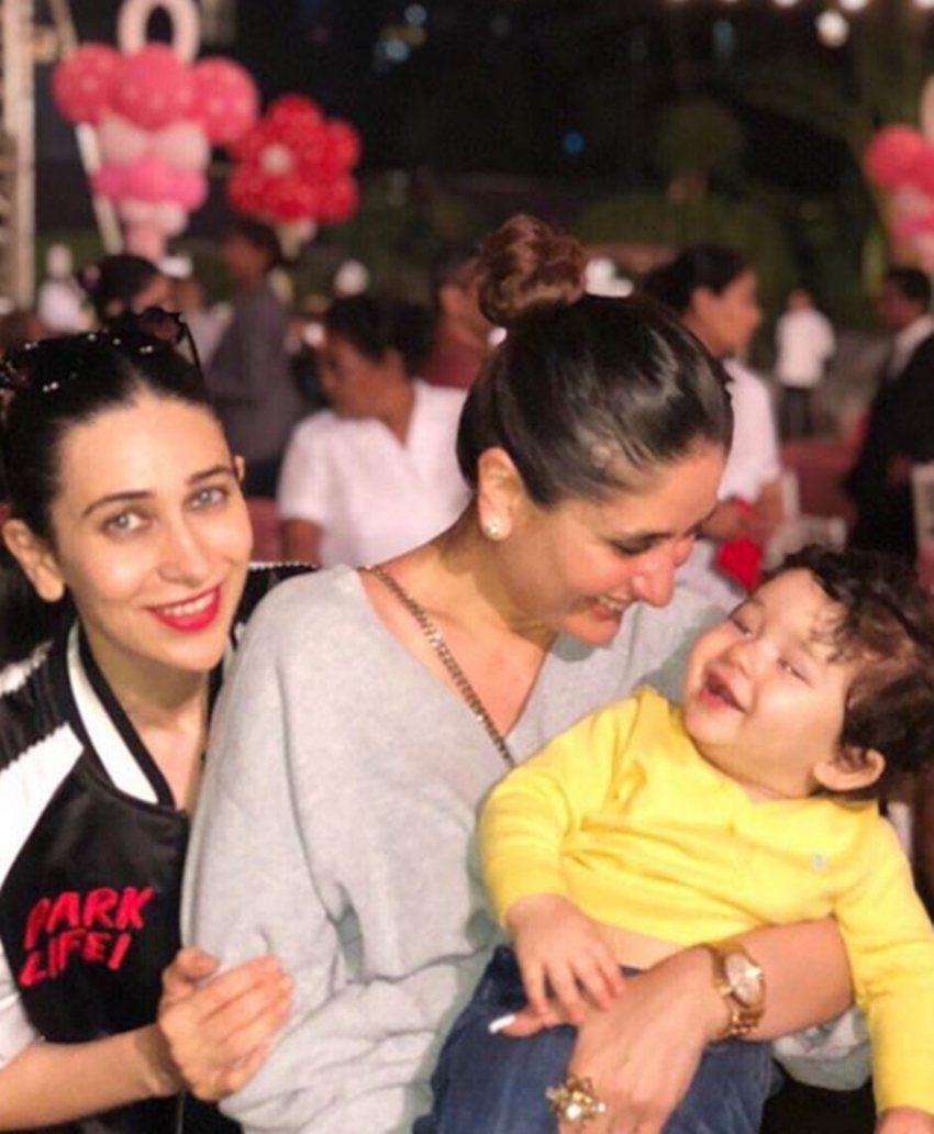 Taimur Birthday Photos, Karisma Kapoor, Karan Johar, Taimur Birthday Photos, Karisma Kapoor, Karan Johar shared pictures with Taimur, Karisma Kapoor with TaimurAli Khan, See Pictures of TaimurAli Khan, Karisma Kapoor shared pictures with Taimur Ali Khan, entertainment news, television news, entertainment news, bollywood night, bollywood news
