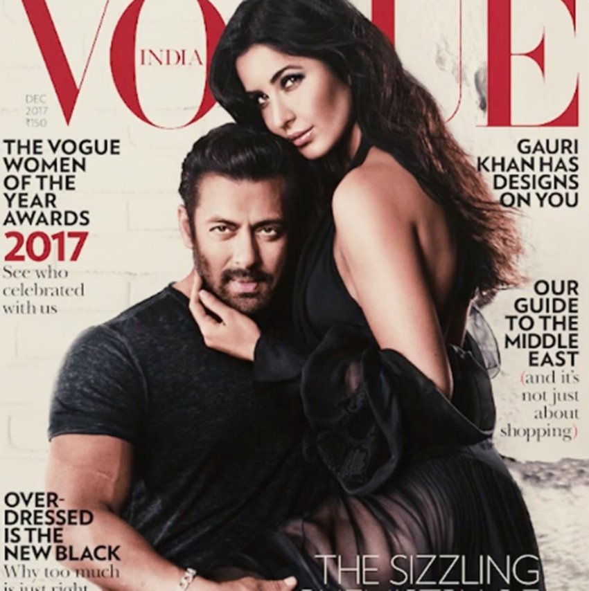 Tiger Zinda Hai Star, Katrina Kaif, Salman KhanSwag Se Swagat, Tiger Zinda Hai, Tiger Zinda Hai Star, Tiger Zinda Hai Cast, Tiger Zinda Hai star Katrina Kaif, Tiger Zinda Hai star Salman Khan, salman and katrina magazine photoshoot, salman photoshoot for vouge, see pics of salman and katrina, bollywood news, television news