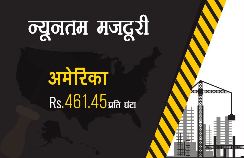 भारत में सबसे कम मजदूरी, चीन में ढाई गुना तो ऑस्‍ट्रेलिया में मिलती है 45 गुना ज्‍यादा