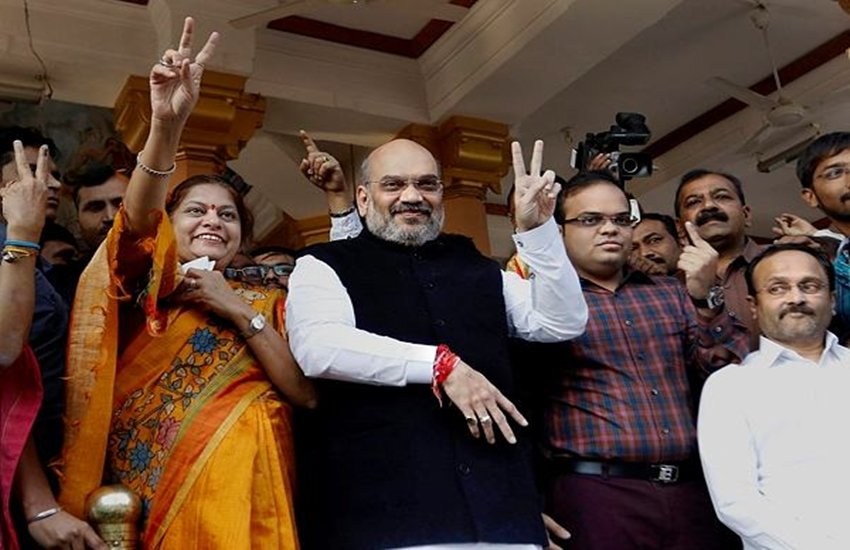 बीजेपी के राष्ट्रीय अध्यक्ष अमित शाह (PTI फोटो)