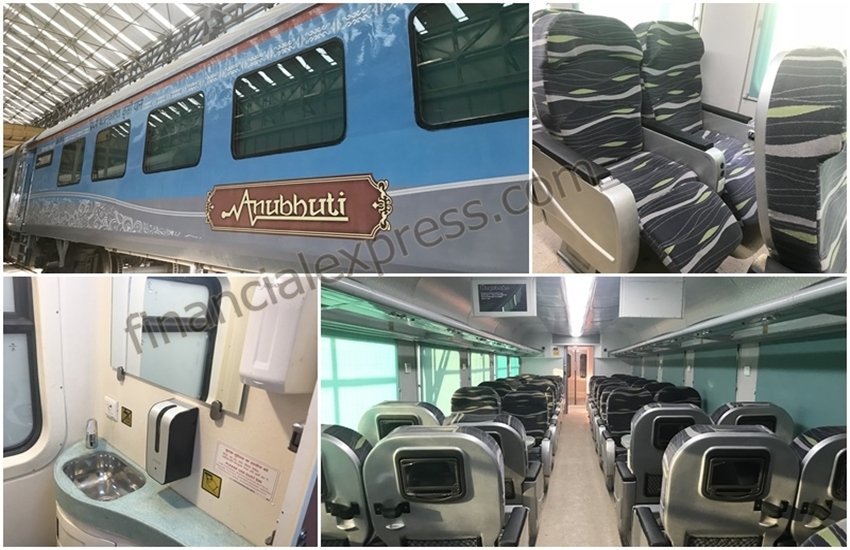 shatabdi express, shatabdi fares, anubhuti coach shatabdi, anubhuti coach fare, Anubhuti coach, anubhuti express, anubhuti luxury coach, shatabdi trains, anubhuti coach for shatabdi, indian railways coaches, luxury coaches
