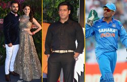विराट-अनुष्का रिसेप्शन को बीच में छोड़ सलमान खान की बर्थडे पार्टी में पहुंचे महेंद्र सिंह धोनी