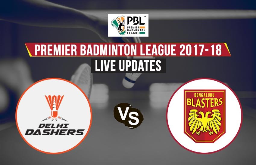 pbl, pbl , pbl score, pbl 2017, pbl badminton, pbl badminton score, pbl 2017 score, pbl badminton league score, pbl streaming, pbl streaming news, pbl news, Premier Badminton League, Premier Badminton League score, Badminton League , Badminton League score, Delhi Dashers vs Bengaluru Blasters, Delhi Dashers vs Bengaluru Blasters