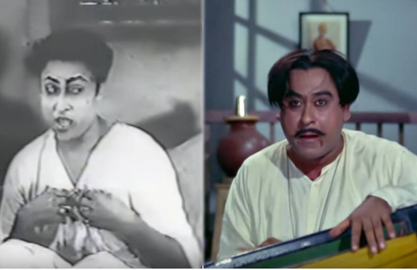 Kishore Kumar, Ashok Kumar, Manna Dey, Bollywood, sang, song 'Ek Chatur Naar', first in his film Jhoola, Padosan’s Song ‘Ek Chatur Naar’ was first sung by Ashok Kumar, film Jhoola, Padosan’s Song ‘Ek Chatur Naar’ was first sung by Ashok Kumar in Jhoola, Bollywood News, Bollywood News in Hindi