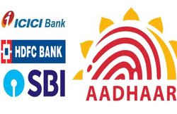 Aadhaar Card: SBI, HDFC, ICICI और एक्सिस बैंक के यूजर ऐसे करें अपने अकाउंट से आधार नंबर लिंक