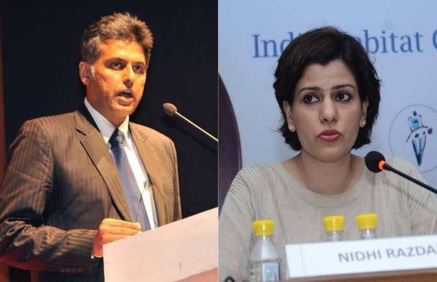 कांग्रेस के नेता मनीष तिवारी ने एनडीटीवी की महिला एंकर पर एक ट्वीट के जरिए हमला बोला है। (फोटोः फेसबुक)
