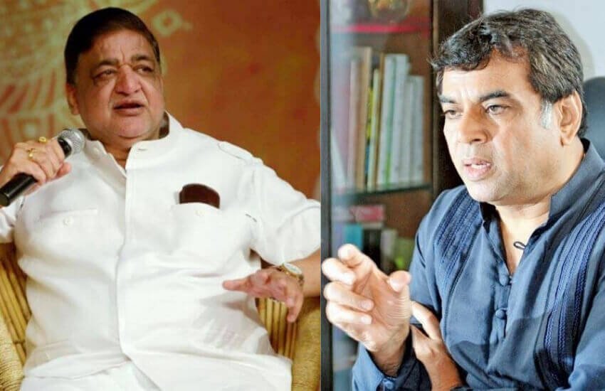 अभिनेता से नेता बने भारतीय जनता पार्टी के सांसद परेश रावल ने नरेश अग्रवाल के विवादित बयान पर उनकी आलोचना की है। (फोटोः फेसबुक) 