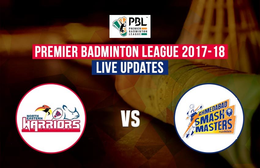 pbl, pbl live, pbl live score, pbl 2017, pbl badminton, pbl badminton live score, pbl 2017 live score, pbl badminton league live score, pbl live streaming, pbl live streaming news, pbl news, Premier Badminton League, Premier Badminton League live score, Badminton League live, Badminton League live score, North Eastern Warriors vs Ahmedabad Smash Masters, North Eastern Warriors vs Ahmedabad Smash Masters live, नॉर्थ ईस्टर्न वॉरियर्स और अहमदाबाद स्मैश मास्टर्स लाइव, नॉर्थ ईस्टर्न वॉरियर्स और अहमदाबाद स्मैश मास्टर्स pbl, pbl live, pbl live score, pbl 2017, pbl badminton, pbl badminton live score, pbl 2017 live score, pbl badminton league live score, pbl live streaming, pbl live streaming news, pbl news, Premier Badminton League, Premier Badminton League live score, Badminton League live, Badminton League live score, North Eastern Warriors vs Ahmedabad Smash Masters, North Eastern Warriors vs Ahmedabad Smash Masters live, नॉर्थ ईस्टर्न वॉरियर्स और अहमदाबाद स्मैश मास्टर्स लाइव, नॉर्थ ईस्टर्न वॉरियर्स और अहमदाबाद स्मैश मास्टर्स
