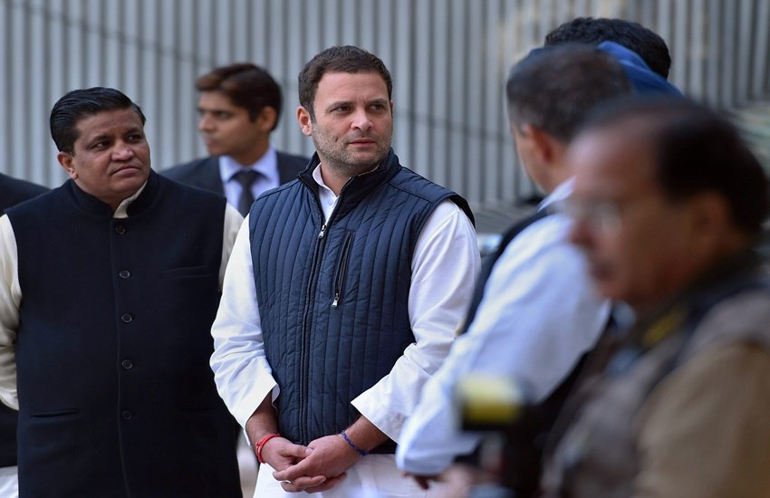 कांग्रेस अध्यक्ष राहुल गांधी