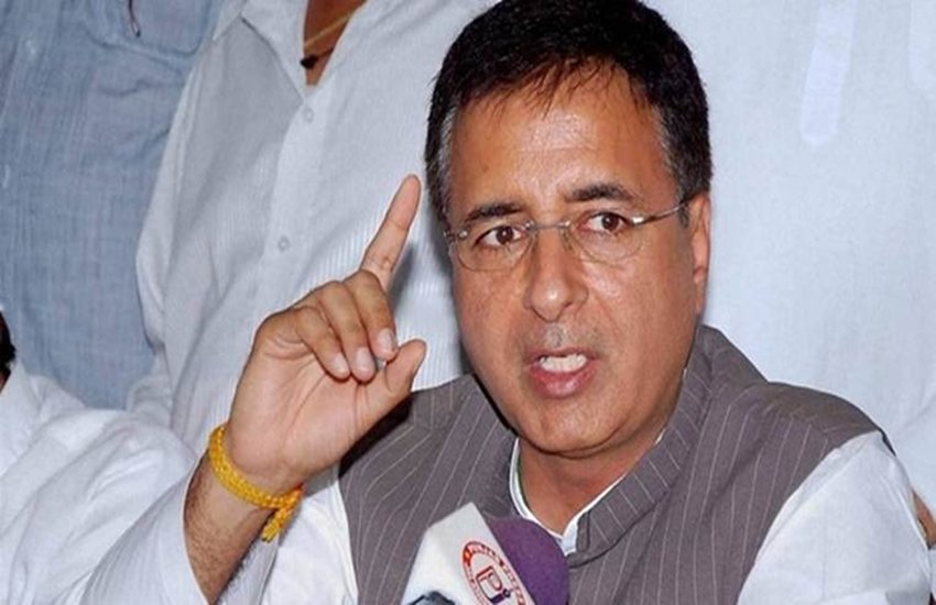 कांग्रेस प्रवक्ता रणदीप सुरजेवाला (फाइल फोटो)