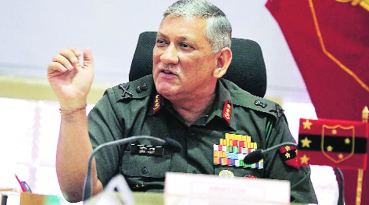 सेना प्रमुख जनरल बिपिन रावत