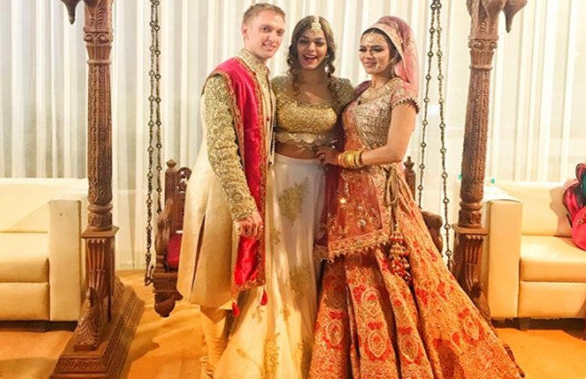 aashka goradia, brent goble, aashka goradia wedding, Aashka Goradia wedding photos, Aashka Goradia white wedding, aashka brent white wedding, brent aashka wedding, aashka indian wedding date, aashka brent love story, Aashka Goradia, TV actress Aashka Goradia, Aashka Goradia and Brent Goble, Aashka Goradia and Brent Goble marriage, Aashka Goradia and Brent Goble marriage, Aashka Goradia and Brent Goble, entertainment, jansatta