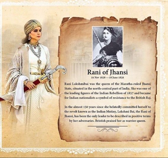 कंगना इन दिनों अपनी अपकमिंग फिल्म मणिकर्णिका में बिजी हैं। यह फिल्म 27 अप्रैल 2018 को रिलीज होगी। फिल्म रानी लक्ष्मीबाई की कहानी पर आधारित है।