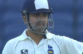 Gautam Gambhir, Ranji Trophy, 6000 Runs, 6000 Runs in Ranji Trophy, Century Inning, Gautam Gambhir Completes, Gautam Gambhir 6000 Runs, Ranji Trophy news, Ranji Trophy update, Sport News