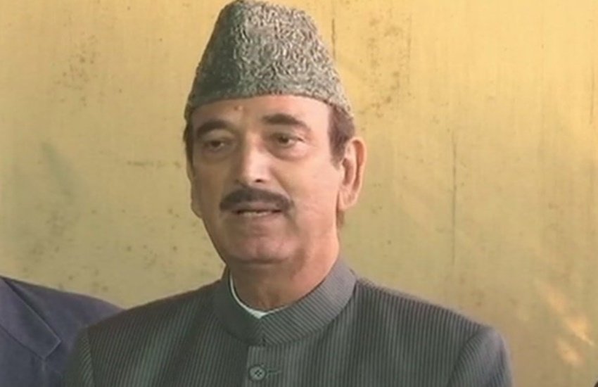 कांग्रेस के वरिष्ठ नेता गुलाम नबी आजाद। (Photo Source: ANI)