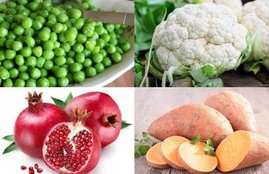 winter foods, healthy foods during winter, superfoods, fruits we eat in winter, what to eat in winter to keep warm, winter foods list, superfoods for winters, winter superfoods, best winter superfoods, Pomegranate, Sweet Potatoes, Citrus fruits, Cauliflower, Green peas, Almonds and walnuts, health news in hindi, jansatta