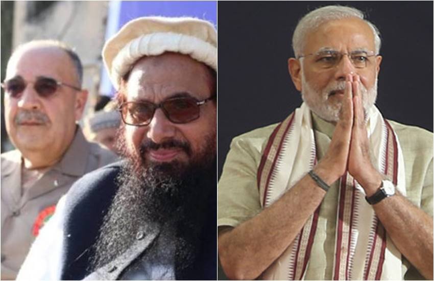 हाफिज सईद और पीएम मोदी