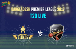 BPL T20: खुलना टाइटंस ने अहम मुकाबले में कोमिला विक्टोरियंस को 14 रनों से हराया