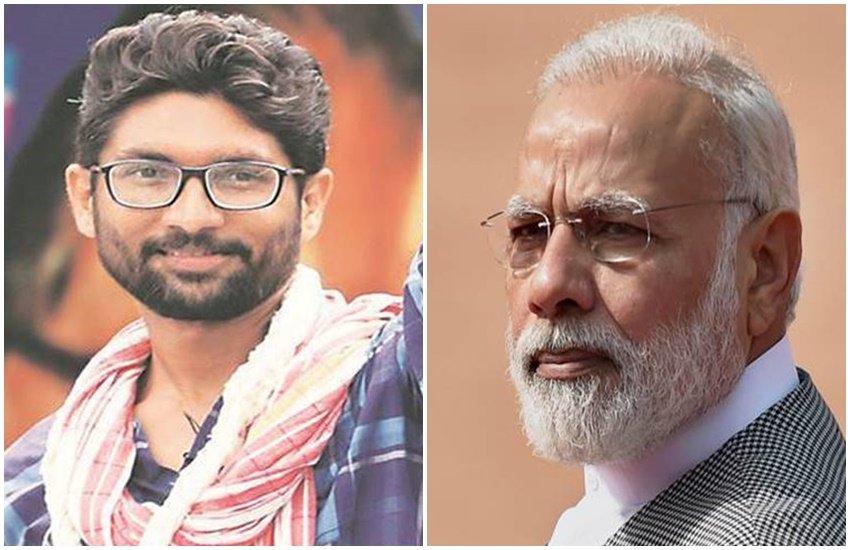 जिग्नेश मेवानी और प्रधानमंत्री नरेंद्र मोदी। जिग्नेश मेवानी और प्रधानमंत्री नरेंद्र मोदी।