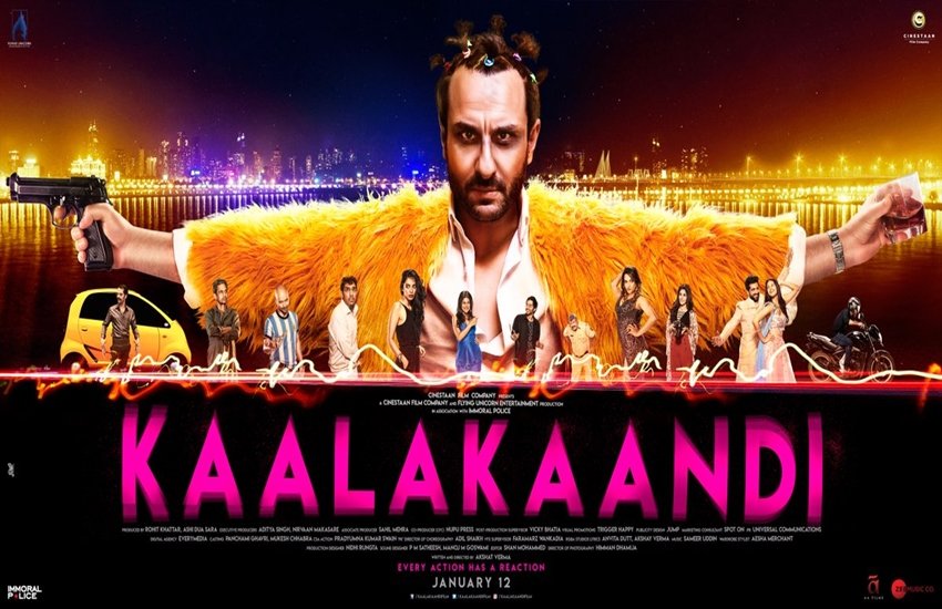 kaalakaandi, saif ali khan, kaalakaandi poster