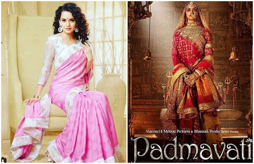 padmavati, deepika padukone, kangana ranaut