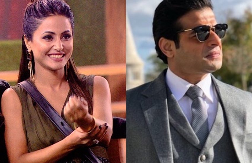 bigg boss 11, bigg boss season 11, bigg boss 11 9th october 2017, bigg boss 11 full episode, Hina Khan, karan patel, ye hai mohabbatein star karan, katan patel as raman bhalla, ye rishta kya kahlata hai akshara, star plus, karan patel, entertainment news, television news