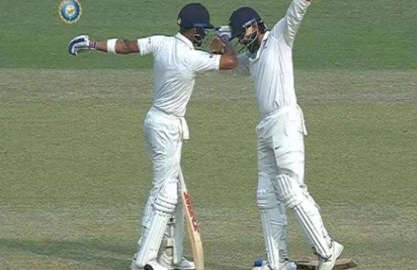 मुरली विजय और विराट कोहली (फोटो सोर्स - वीसीसीआई ट्विटर) मुरली विजय और विराट कोहली (फोटो सोर्स - वीसीसीआई ट्विटर)