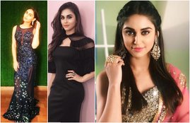 krystle dsouza, actress krystle dsouza, Tv Actress krystle dsouza, krystle dsouza photo, Karan Tacker, actor Karan Tacker, Belan Wali Bahu, comedy show Belan Wali Bahu, Belan Wali Bahu actress, krystle dsouza, colours, TV show, comedy show, television, enteratinment, jansatta