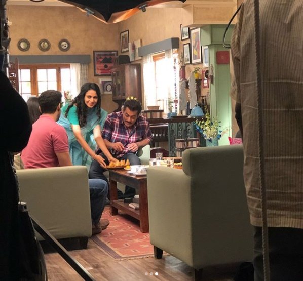 Manasi Parekh, actress Manasi Parekh, tv actress Manasi Parekh, salman khan, actor salman khan, manasi ad with salman khan, salman khan wife, manasi parekh salman wife in ad film, entertainment, jansatta