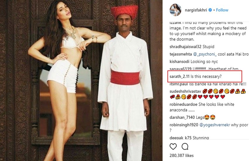 Nargis Fakhri, Actress nargis fakhri, bollywood, nargis fakhri, cinema, trolls, instagram trolls, nargis fakhri trolled, nargis hot photos,Rajkummar Rao, 5 weddings, entertainment, jansatta