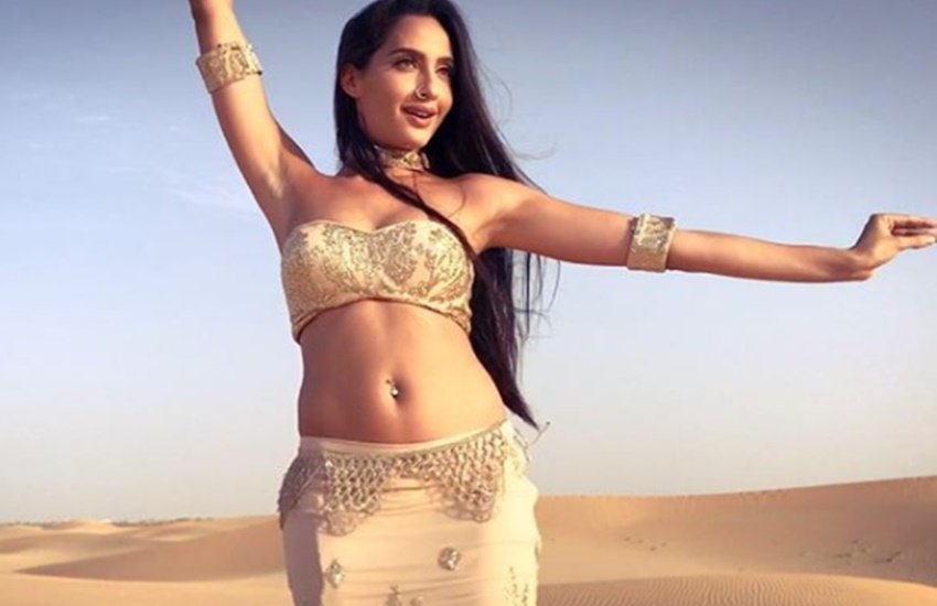 Nora Fatehi, Bigg Boss, Bigg Boss 9, Hardy Sandhu, Naah, Prince Narula, Nora Fatehi photos, Nora Fatehi dance, nora fatehi hot dance, entertainment, jansatta