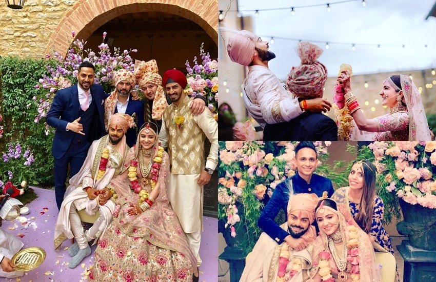 एक-दूजे के हुए कोहली और अनुष्का एक-दूजे के हुए कोहली और अनुष्का