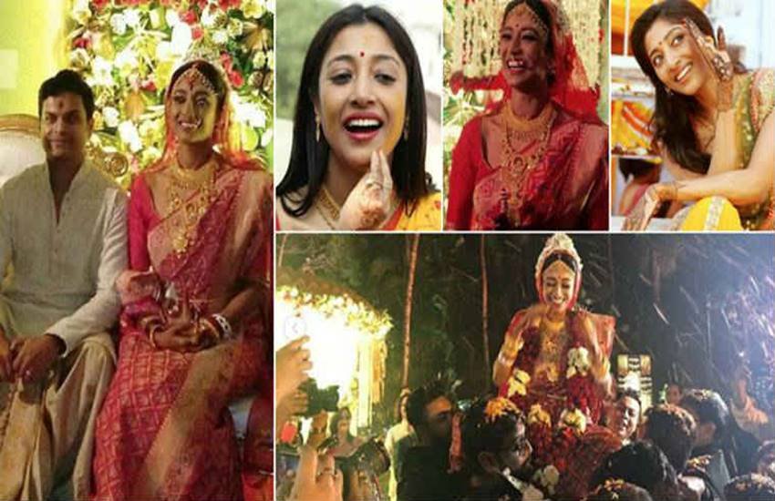 बंगाली फिल्म एक्ट्रेस पाओली डाम सोमवार को अपने बॉयफ्रेंड अर्जुन देव के साथ शादी के बंधन में बंध गईं हैं। पाओली ने 2012 में रिलीज हुई फिल्म हेट स्टोरी से बॉलीवुड में पहचान बनाई थी। हेट स्टोरी में बेहद बोल्ड सीन देकर पाओली ने खूब सुर्खियां बटोरी थी हालांकि उन्हें बाद में हिन्दी फिल्मों में ज्यादा काम नहीं मिला।