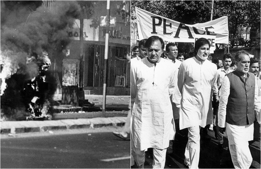 Ayodhya Riots बाबरी: तस्वीरों में देखें कैसे जल उठा था देश, शांति की अपील लिए सड़क पर ...