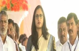 IAS officer Preeti Gehlot issued notice chewing gum during karnataka state song, IAS officer Preeti Gehlot, IAS officer, Preeti Gehlot, Preeti Gehlot issued notice, Preeti Gehlot chewing gum during karnataka state song video,