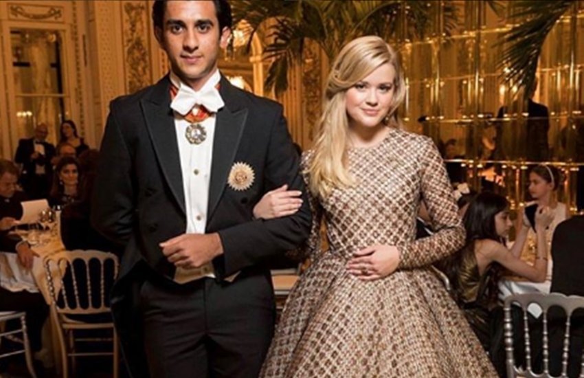 ananya pandey, Ava Phillippe, Maharaja Padmanabh Singh of Jaipur