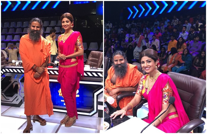 baba ramdev, shilpa shetty, super dancer 2 baba ramdev, shilpa shetty, super dancer 2