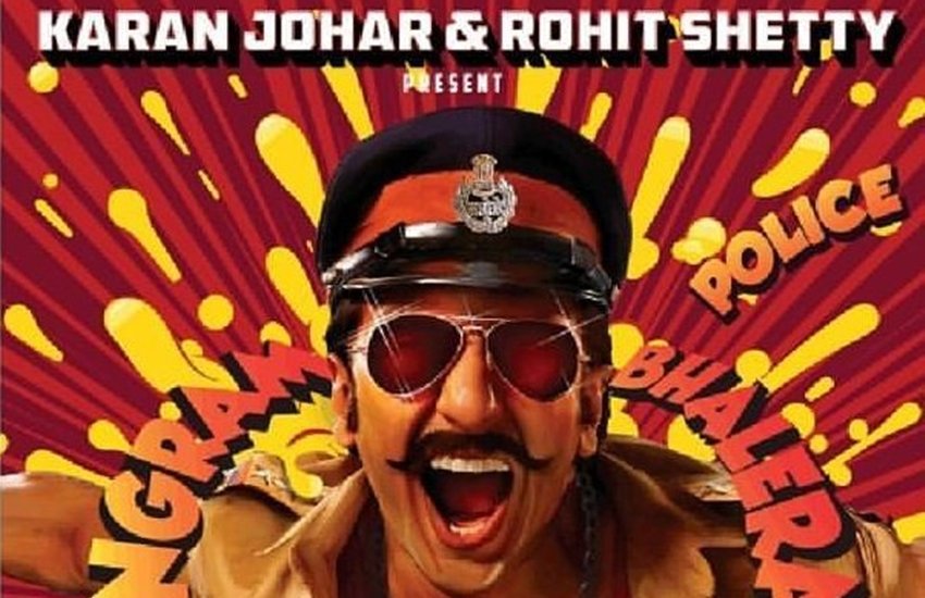 ranveer singh, simmba, simmba teaser poster