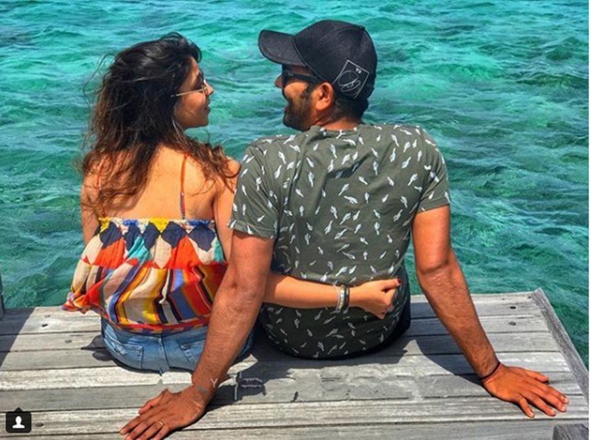 Rohit sharma, Marriage Anniversary, Ritika Sajdeh, Rohit sharma and Ritika Sajdeh, Rohit Sharmas wife, Rohit sharma 2nd Marriage Anniversary, rohit sharma love story