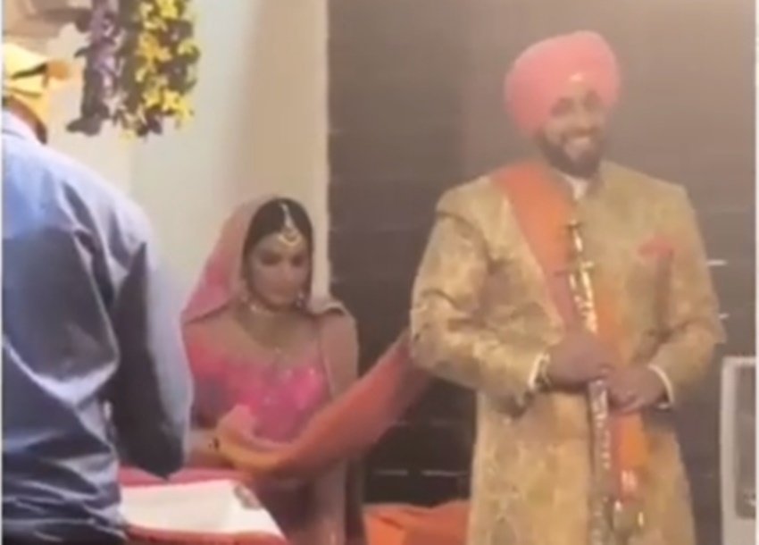 Yeh Hai Mohabatein, star plus show, tv show Yeh Hai Mohabatein, Sangram Singh, actor Sangram Singh, Ashok Khanna, Gurkiran Kaur, Celebs got married, Aly Goni, Krishna Mukherjee, Neeraj Baliyan Imran, Sangram Singh and Gurkiran Kaur photos, television, entertainment, jansatta
