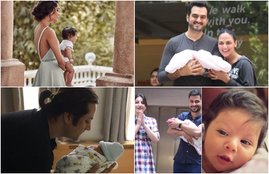 bollywood celebrities, celebrities celebs, welcomed their babies this year, celeb Babies of 2017, Karan johar, Soha Ali Khan, Kunal Kemmu, Esha Deol, Bharat Takhtani, Urvashi Sharma, Sachiin Joshi, Celina Jaitly, Lisa Haydon, Dino Lalvani, Natasha Khan, Fardeen Khan, Asin, Rahul Sharma, entertainment, jansatta