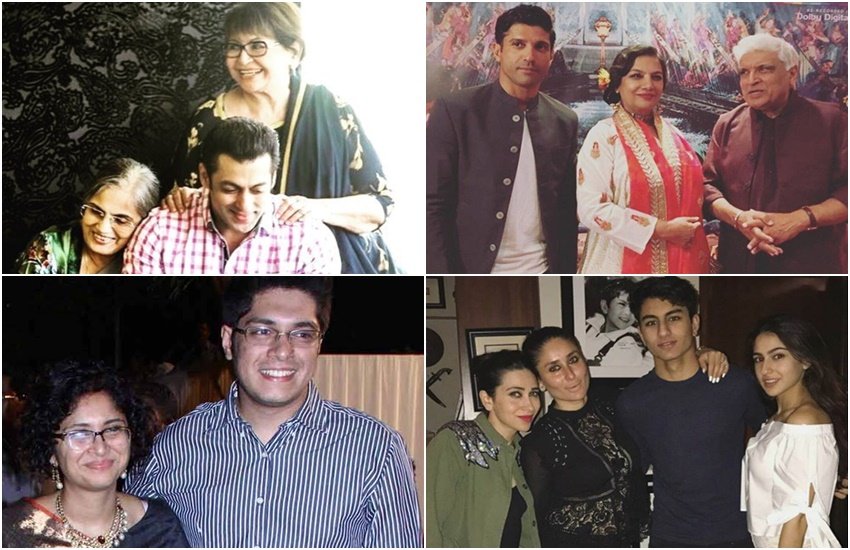 Bollywood Celebrities, Second marriage, step-moms, Salman Khan, Helen, salim khan, Arjun Kapoor, Sridevi, Sunny Deol, Bobby Deol, Hema Malini, Farhan Akhtar and Shabana Azmi, Shahid Kapoor and Supriya Pathak, Prateik Babbar and Nadira Babbar, Pooja Bhatt and Soni Razdaan, Junaid Khan and Kiran Rao, Sara Khan and Kareena Kapoor Khan, bollywood celebs, entertainment, jansatta