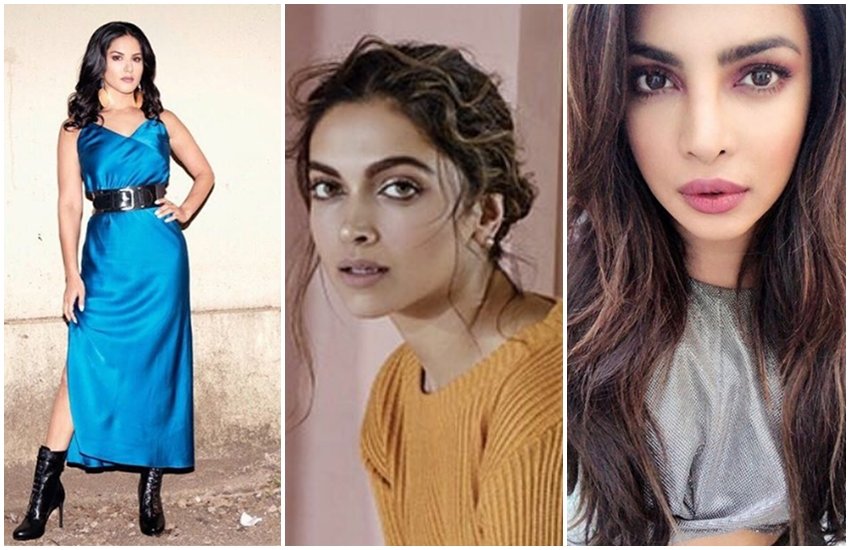 sunny leone, deepika padukone, priyanka chopra sunny leone, deepika padukone, priyanka chopra
