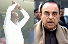 rajinikanth, rajinikanth politics, rajinikanth news, Subramanian Swamy, BJP MP Subramanian Swamy, tamil politics, dmk, congress, rajinikanth politics news, rajinikanth party, rajinikanth political party, rajinikanth fan meeting, rajanikanth, rajinikanth election party, rajinikanth fans, rajinikanth speech, rajinikanth latest news, jansatta, tamilnadu news