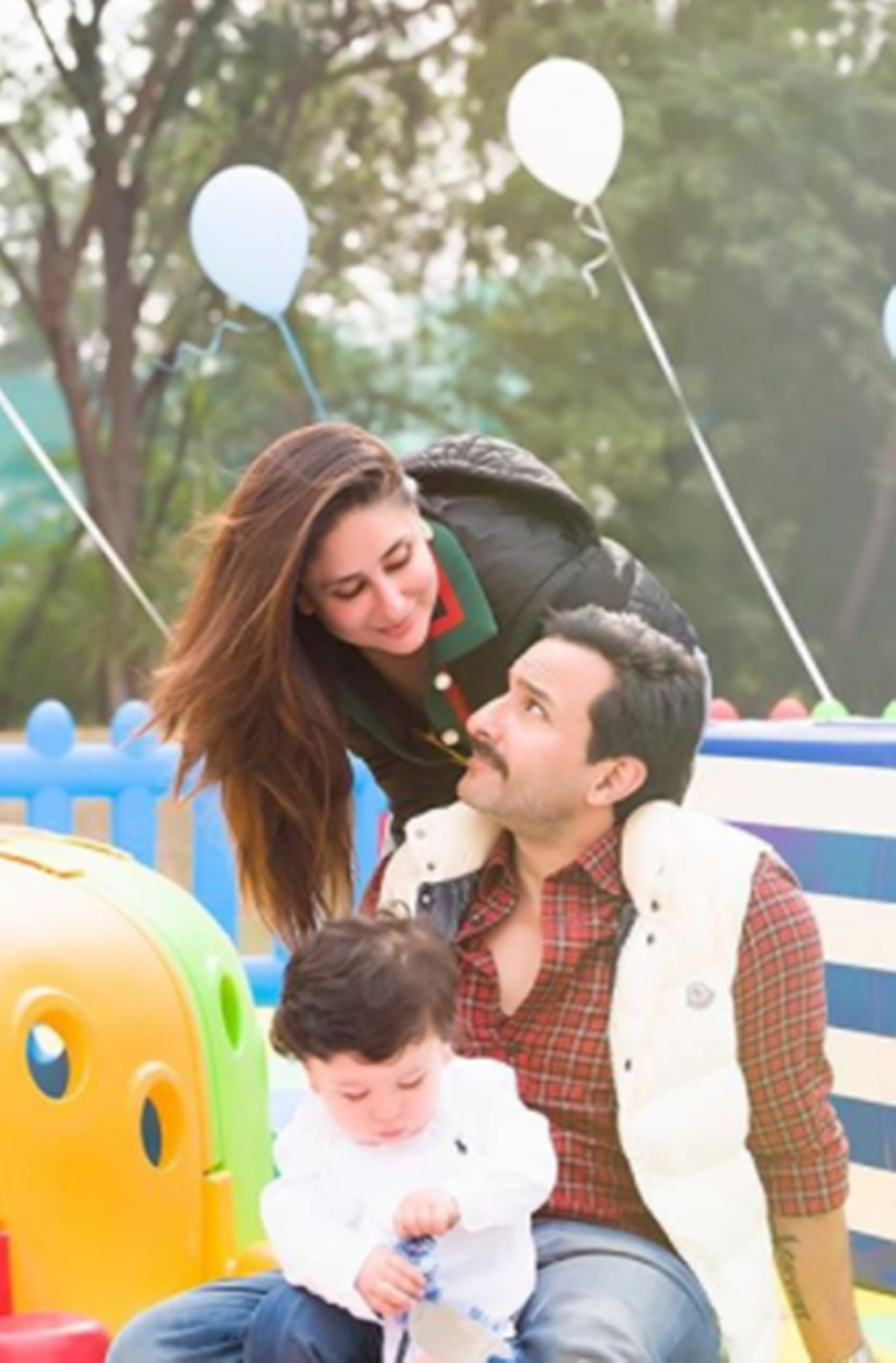 taimur ali khan, saif ali khan, kareena kapoor, taimur first birthday