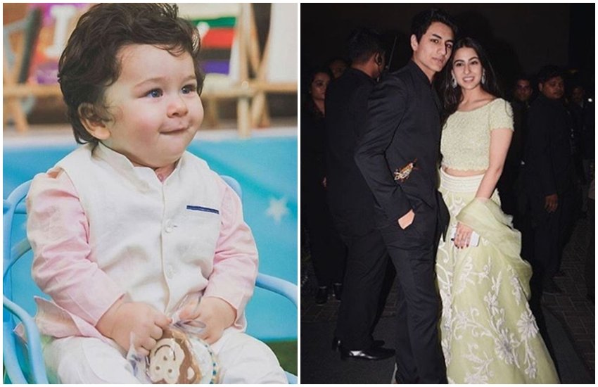 taimur ali khan, sara ali khan, ibrahim ali khan, taimur first birthday
