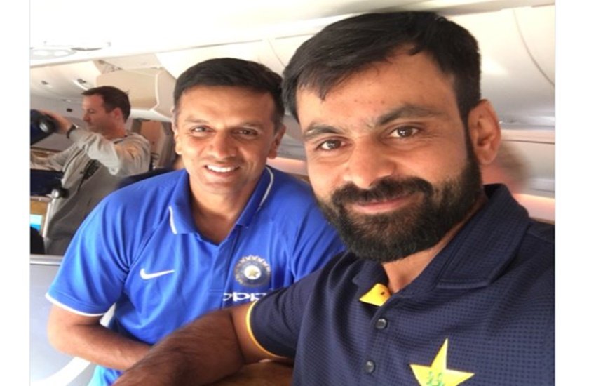 Mohammed Hafeez Tweeted A Photo with Rahul Dravid, Here's How Pakistan Fans Reacted, Mohammed Hafeez, Mohammed Hafeez tweet, Mohammed Hafeez with Rahul Dravid, Rahul Dravid, Pakistan Fans Reacted on Rahul Dravid pic, Mohammed Hafeez Tweeted A Photo with Rahul Dravid, Here's How Pakistan Fans Reacted, Mohammed Hafeez, Mohammed Hafeez tweet, Mohammed Hafeez with Rahul Dravid, Rahul Dravid, Pakistan Fans Reacted on Rahul Dravid pic,
