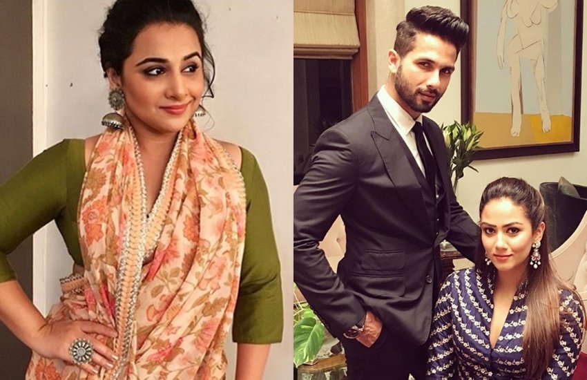 Mira Kapoor, Shahid Kapoor, Vidya Balan, female actor stylist, Vidya Balan stylist, Mira suggest for Vidya balan, Vidya balan needs to change stylist, Vidya Balan. Shahid Kapoor wife statement,Vidya Balan fans,Vidya Balan fans trolled Mira Rajput, entertainment news