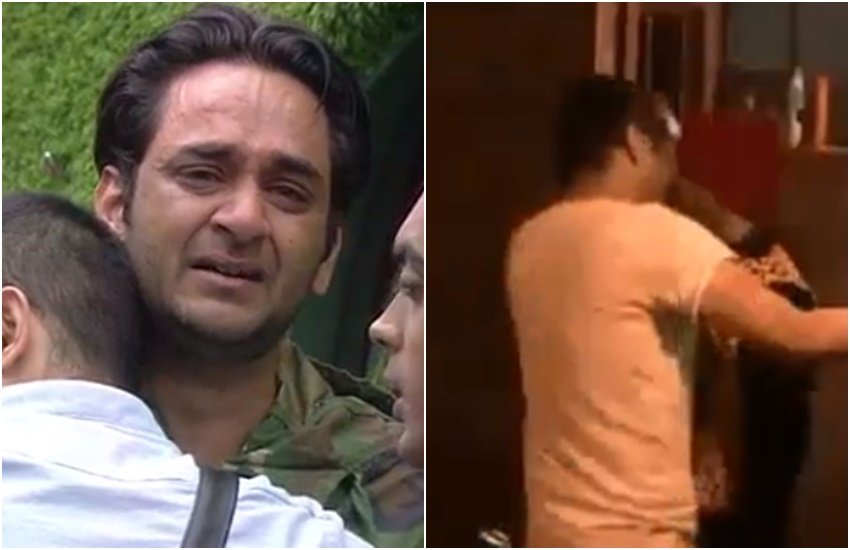 vikas gupta, vikas gupta kiss, vikas gupta kiss akash dadlani, akash dadlani, bigg boss 11, bigg boss season 11, bigg boss 11 episode, bigg boss 11 episode full, bigg boss 11 bigg boss season 11 episode, bigg boss news, bigg boss 11 full episode, bigg boss 11 full episode, Akash Dadlani, Akash Dadlani against Vikas Gupta, Akash Dadlani, Shilpa Shinde, Hina Khan, Priyank Sharma, luv tyagi, punish sharma, television, entertainment, jansatta