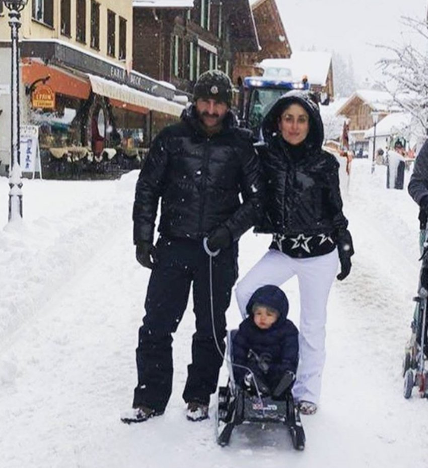 Taimur Ali Khan, Kareena Kapoor Khan, PHOTOS of Taimur Ali Khan, Taimur Ali Khan is back from Swiss vacation, Taimur Ali Khan seen with Mom, Taimur Ali Khan with Kareena Kapoor Khan, Taimur Ali Khan in mickey mouse shirt, entertainment news, bollywood news, television news in hindi, entertainment news
